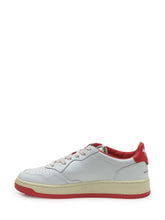 Autry x Maison Kitsuné Sneakers Bianche con Dettagli Rossi - Autry x Maison Kitsuné | Lidia Shopping