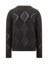 A Paper Kid Black Knit Cardigan with Crystals - A Paper Kid | Lidia Shopping