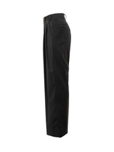 A Paper Kid Black Wide-Leg Trousers - A Paper Kid | Lidia Shopping
