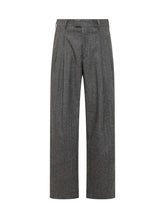 A Paper Kid Grey Wide-Leg Trousers - A Paper Kid | Lidia Shopping