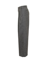 A Paper Kid Grey Wide-Leg Trousers - A Paper Kid | Lidia Shopping