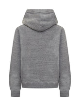 Felpa grigia con cappuccio Dsquared2 - Abbigliamento Uomo | Lidia Shopping