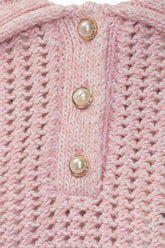 Casablanca Maglia Polo Rosa in Maglia - Abbigliamento Donna | Lidia Shopping