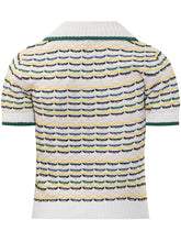 Casablanca Polo Maglia in Cotone Multicolor - Abbigliamento Donna | Lidia Shopping
