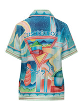 Casablanca Camicia in Seta con Stampa - Abbigliamento Donna | Lidia Shopping