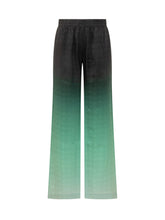 Casablanca Pantaloni Jacquard Verde Dégradé - Abbigliamento Donna | Lidia Shopping