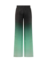 Casablanca Pantaloni Jacquard Verde Dégradé - Abbigliamento Donna | Lidia Shopping