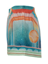 Casablanca Print Silk Shorts - Casablanca | Lidia Shopping
