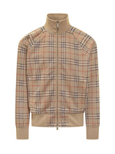 Giacca Track con Motivo Check Burberry - Abbigliamento Uomo | Lidia Shopping