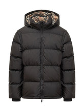 Piumino Burberry Nero con Cappuccio Check - Abbigliamento Uomo | Lidia Shopping