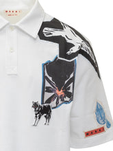 Polo Shirt with Graphic Patches Marni - Collezione Happy Birthday | Lidia Shopping