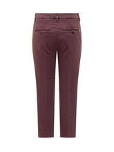 Dondup burgundy stretch trousers - Collezione Happy Birthday | Lidia Shopping