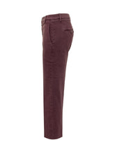Dondup burgundy stretch trousers - Collezione Happy Birthday | Lidia Shopping