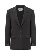 MSGM Blazer Doppiopetto con Polsini a Contrasto - Abbigliamento Donna | Lidia Shopping