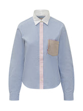 Camicia Marni Color Block con Taschino Ricamato - Abbigliamento Donna | Lidia Shopping
