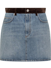 Gonna Marni in Denim con Dettagli a Contrasto - Abbigliamento Donna | Lidia Shopping