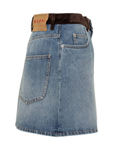 Gonna Marni in Denim con Dettagli a Contrasto - Abbigliamento Donna | Lidia Shopping