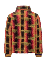 GCDS Giacca in Sherpa a Quadri Multicolor - Abbigliamento Uomo | Lidia Shopping