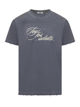 GCDS T-shirt Grigia con Stampa Toys for Adults - Abbigliamento Uomo | Lidia Shopping