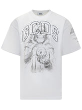GCDS T-Shirt con Stampa Grim Reaper - Abbigliamento Uomo | Lidia Shopping