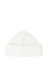 White Wool Beanie GCDS - Collezione Happy Birthday | Lidia Shopping