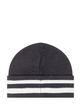 GCDS Logo Beanie in Lana Nera - Accessori Uomo | Lidia Shopping