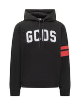 GCDS Felpa con Cappuccio e Logo Bianco - Abbigliamento Uomo | Lidia Shopping