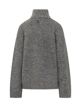 JW Anderson grey sweater with pocket - Collezione Happy Birthday | Lidia Shopping