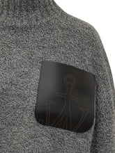 JW Anderson grey sweater with pocket - Collezione Happy Birthday | Lidia Shopping