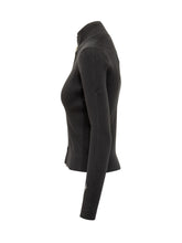 J.W. Anderson Black Ribbed Zip-up Cardigan - Collezione Happy Birthday | Lidia Shopping
