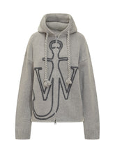 Felpa J.W. Anderson con Cappuccio e Logo Ricamato - Abbigliamento Donna | Lidia Shopping