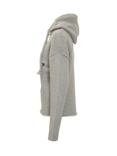 Felpa J.W. Anderson con Cappuccio e Logo Ricamato - Abbigliamento Donna | Lidia Shopping