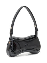 Diesel Black Patent Shoulder Bag - Collezione Happy Birthday | Lidia Shopping