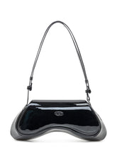 Diesel Black Patent Shoulder Bag - Collezione Happy Birthday | Lidia Shopping