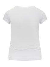 Diesel White T-Shirt with Cut-Out Logo - Collezione Happy Birthday | Lidia Shopping