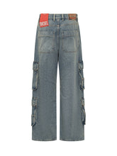 Diesel cargo jeans with pockets - Collezione Happy Birthday | Lidia Shopping