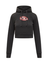 Diesel Cropped Hoodie with Logo - Collezione Happy Birthday | Lidia Shopping