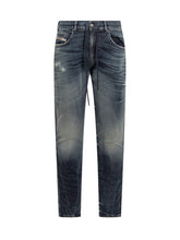 Diesel Jeans Regular Fit in Denim Blu Scuro - Abbigliamento Uomo | Lidia Shopping