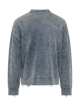 Diesel Maglione Denim con Logo Distressed Uomo - Abbigliamento Uomo | Lidia Shopping