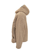 Diesel Giacca Teddy Zip Logo Beige Uomo - Abbigliamento Uomo | Lidia Shopping