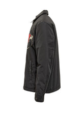 Diesel Giacca Nera con Logo Ricamato - Abbigliamento Uomo | Lidia Shopping