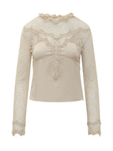 Top in pizzo Isabel Marant con maniche lunghe - Abbigliamento Donna | Lidia Shopping
