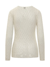Top in pizzo stretch Isabel Marant color avorio - Abbigliamento Donna | Lidia Shopping