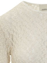 Top in pizzo stretch Isabel Marant color avorio - Abbigliamento Donna | Lidia Shopping