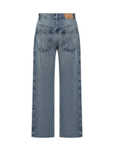 Jeans blu dritti Isabel Marant a vita alta - Abbigliamento Donna | Lidia Shopping