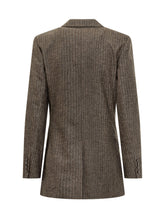 Blazer doppiopetto Isabel Marant in lana a righe - Abbigliamento Donna | Lidia Shopping