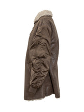 Evina Giacca Oversize in Shearling e Nylon - Abbigliamento Donna | Lidia Shopping