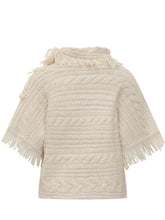 Marant Étoile Maglia Avorio con Frange e Intrecci - Abbigliamento Donna | Lidia Shopping
