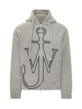 Hooded Wool Sweatshirt with Anchor Logo by J.W Anderson - Black Friday – ENG | Lidia Shopping