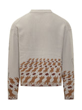 Beige Artistic Print Sweater by J.W Anderson - Black Friday – ENG | Lidia Shopping